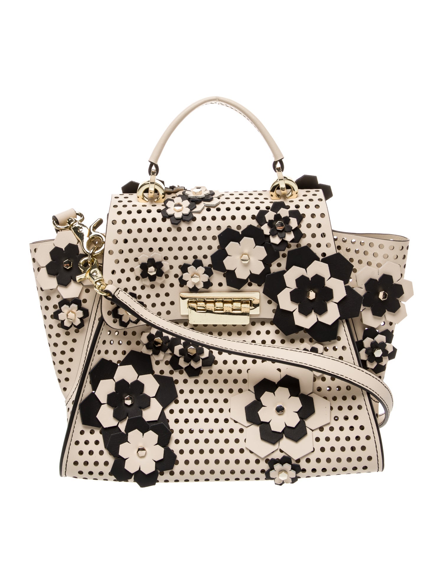 ZAC Zac Posen Leather Top Handle Bag