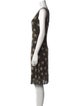 ZAC Zac Posen Printed Knee-Length Dress