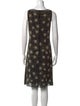 ZAC Zac Posen Printed Knee-Length Dress