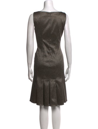 ZAC Zac Posen V-Neck Knee-Length Dress