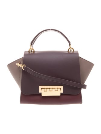 ZAC Zac Posen Leather Top Handle Bag