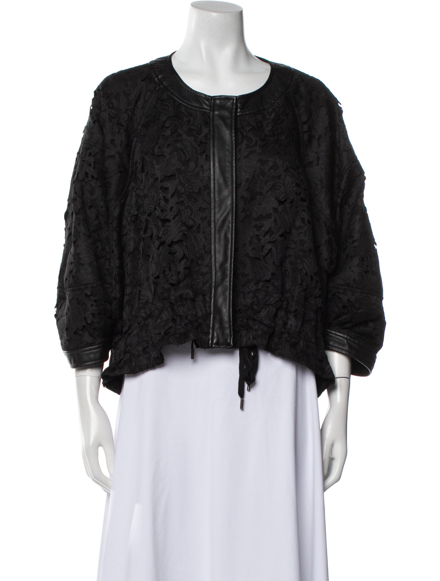 ZAC Zac Posen Faux Fur Jacket