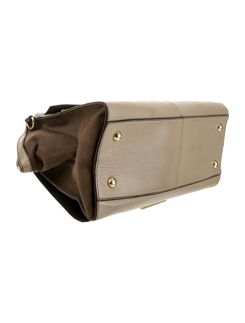 ZAC Zac Posen Leather Top Handle Bag