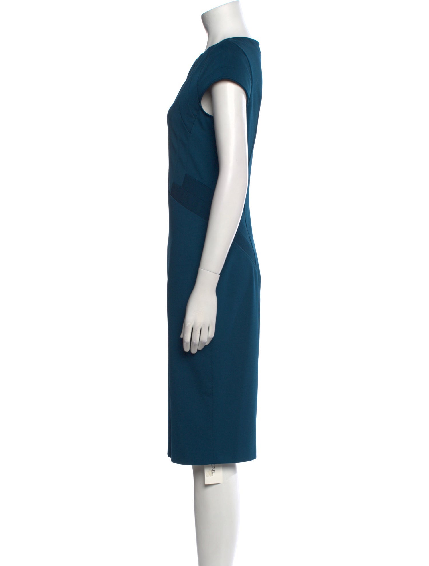 ZAC Zac Posen V-Neck Knee-Length Dress
