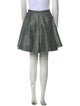 ZAC Zac Posen Pleated Accents Mini Skirt