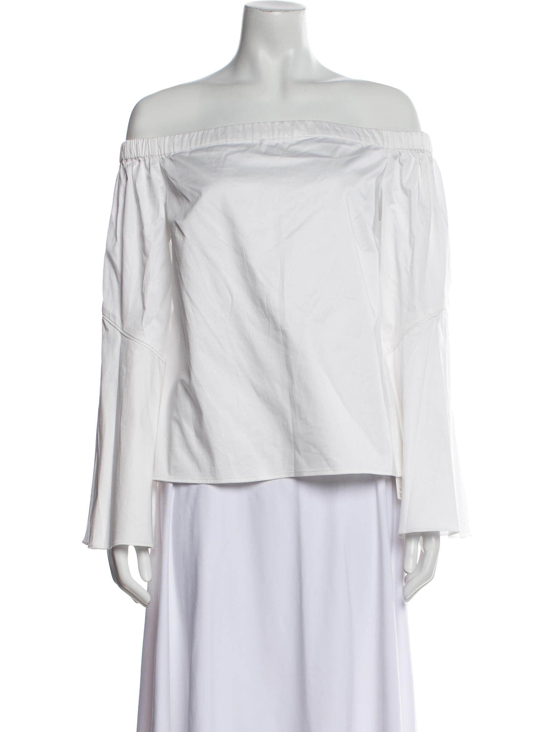 ZAC Zac Posen Off-The-Shoulder Long Sleeve Blouse w/ Tags