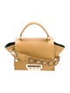 ZAC Zac Posen Leather Top Handle Bag