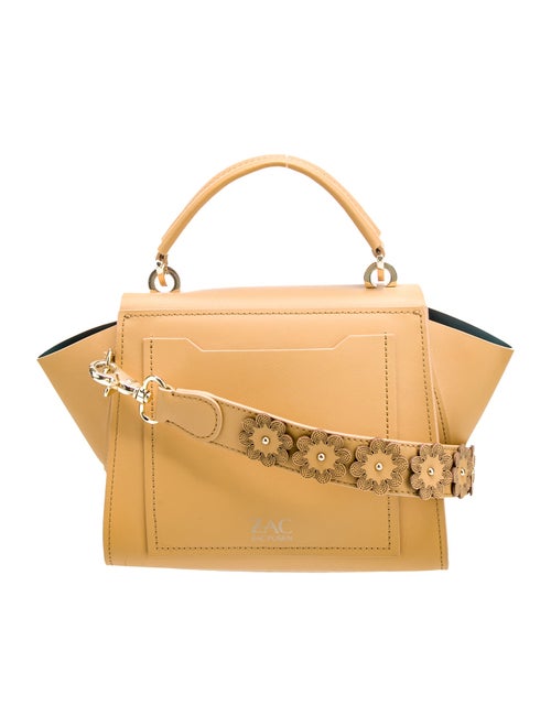 ZAC Zac Posen Leather Top Handle Bag