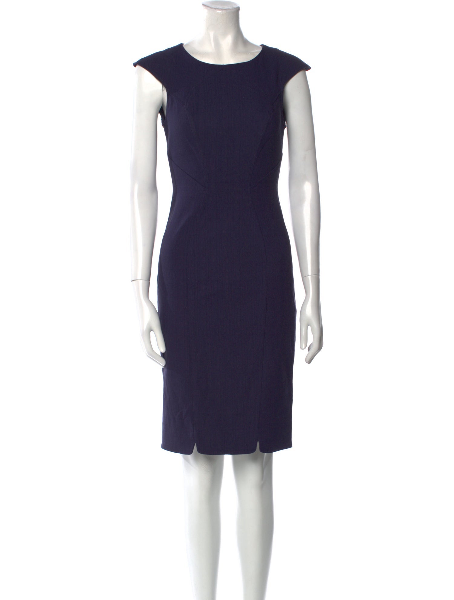 ZAC Zac Posen Crew Neck Knee-Length Dress