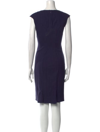 ZAC Zac Posen Crew Neck Knee-Length Dress