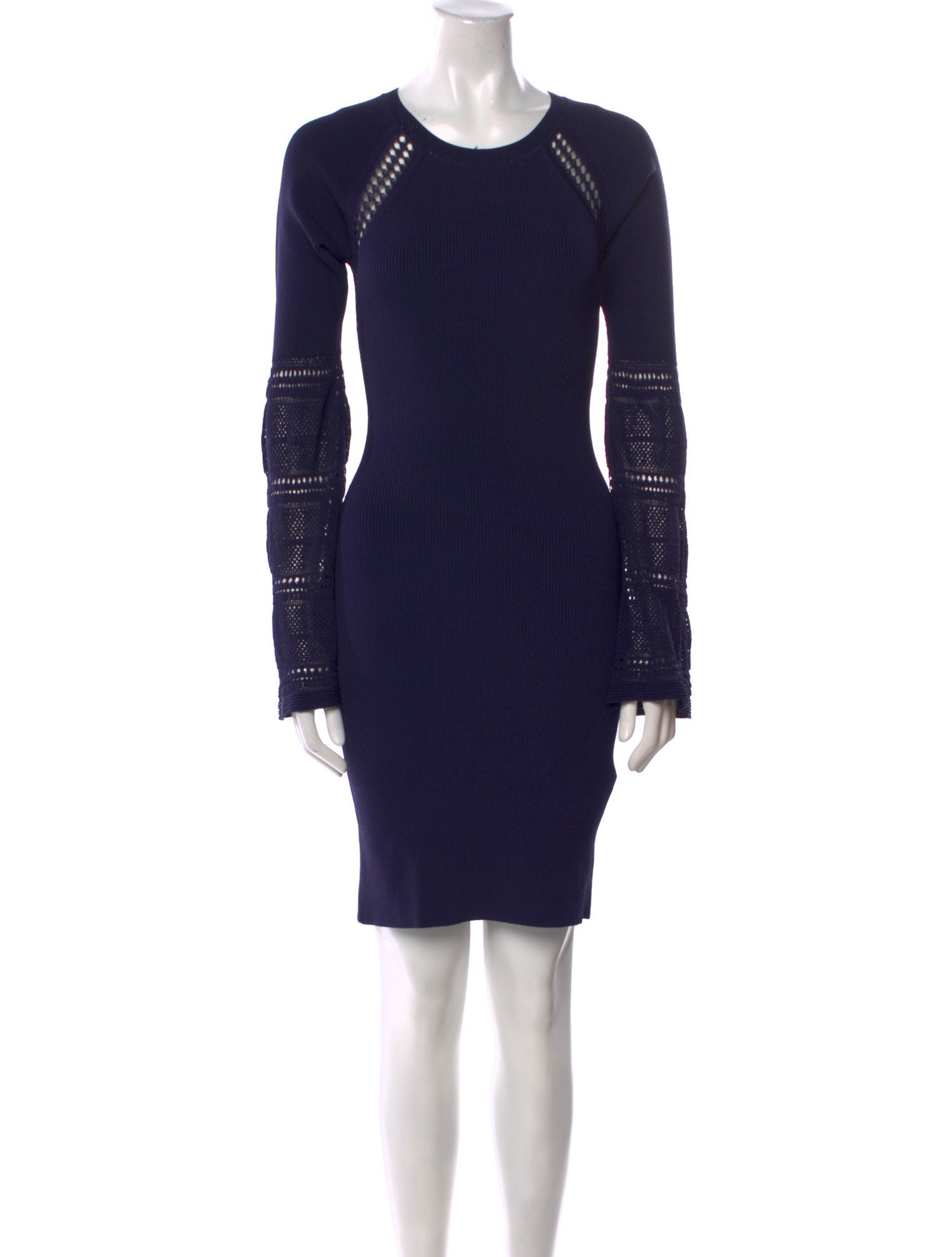 ZAC Zac Posen Crew Neck Mini Dress