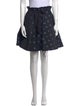 ZAC Zac Posen Floral Print Mini Skirt