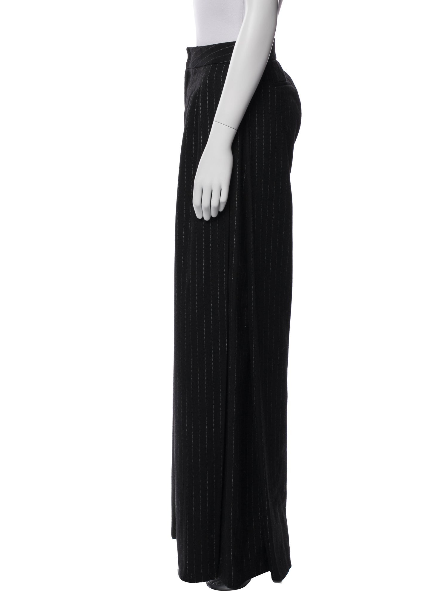ZAC Zac Posen Striped Wide Leg Pants