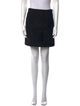 ZAC Zac Posen Pleated Accents Mini Skirt