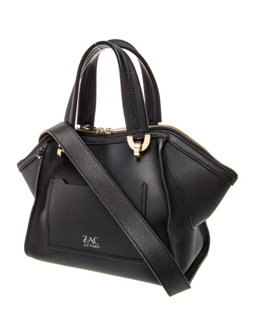 ZAC Zac Posen Leather Top Handle Bag