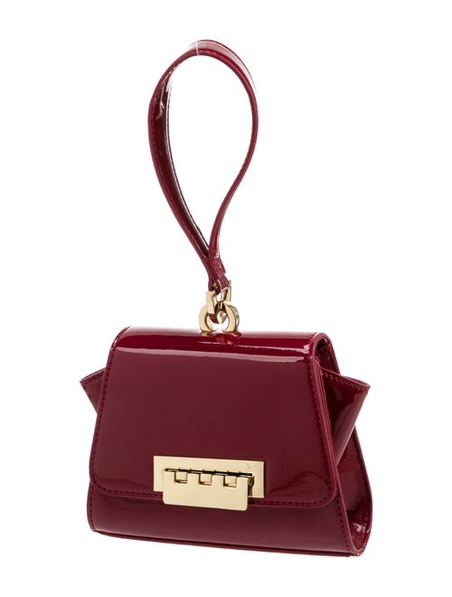 ZAC Zac Posen Patent Leather Top Handle Bag