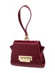 ZAC Zac Posen Patent Leather Top Handle Bag