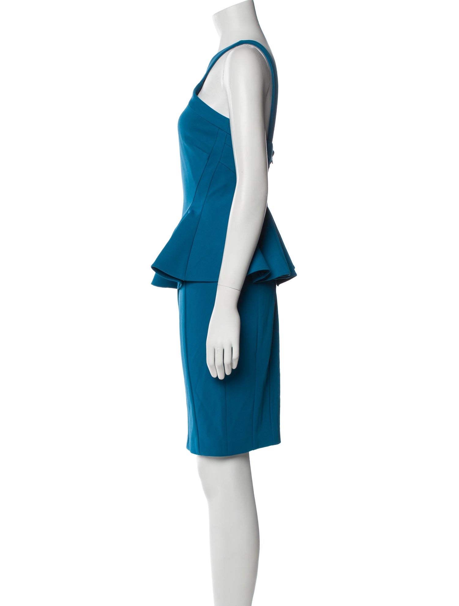 ZAC Zac Posen Halterneck Knee-Length Dress