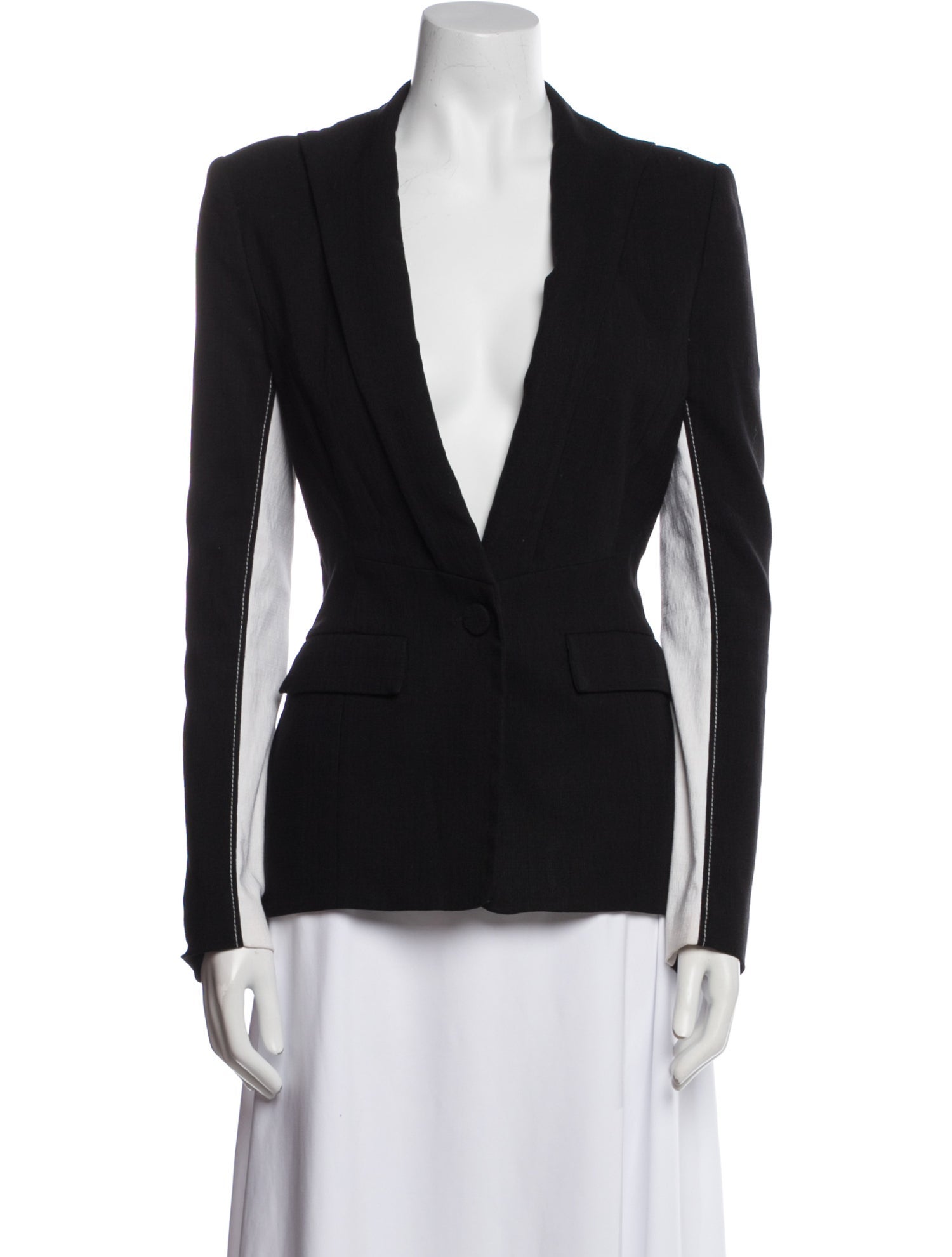 ZAC Zac Posen Striped Blazer