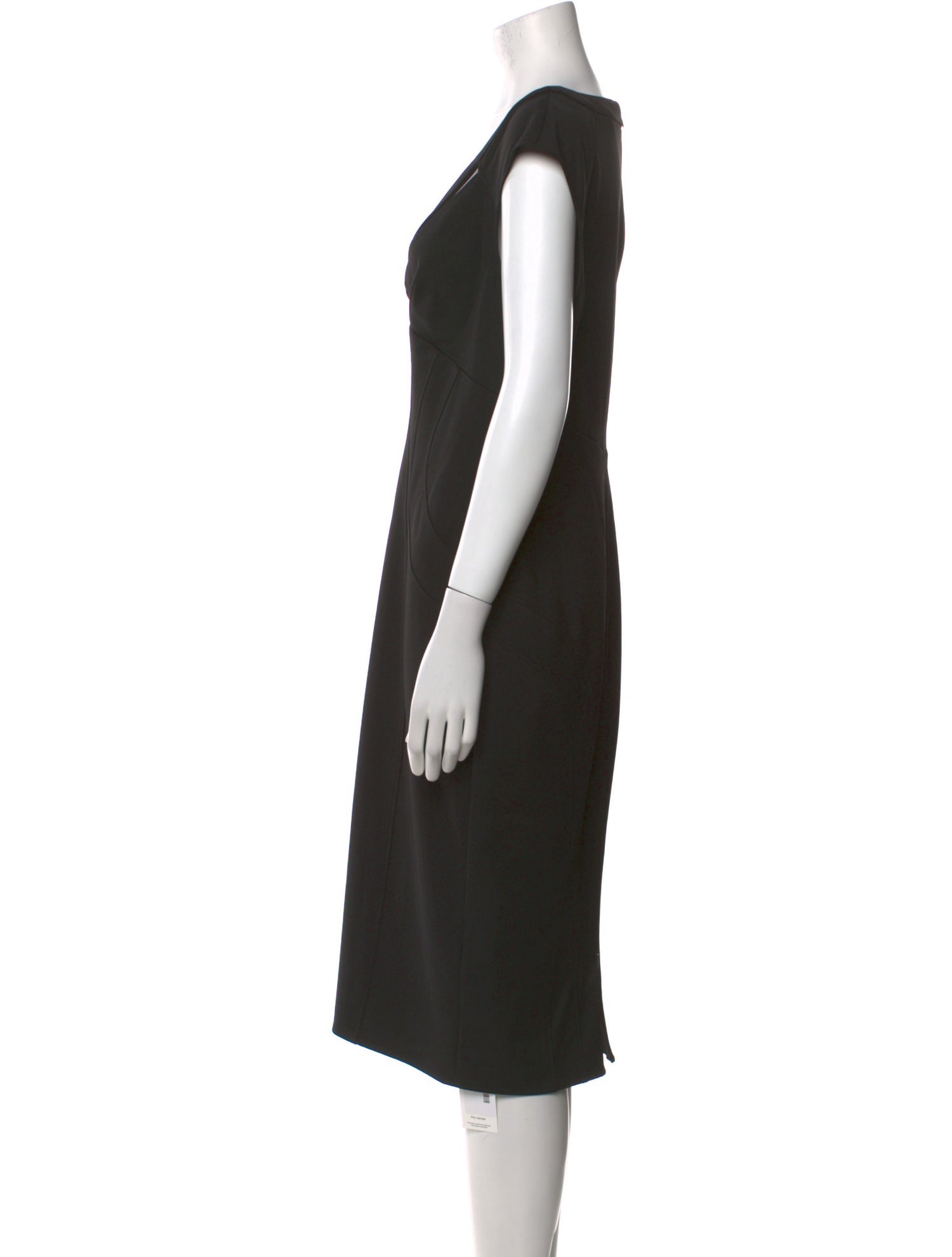 ZAC Zac Posen V-Neck Knee-Length Dress