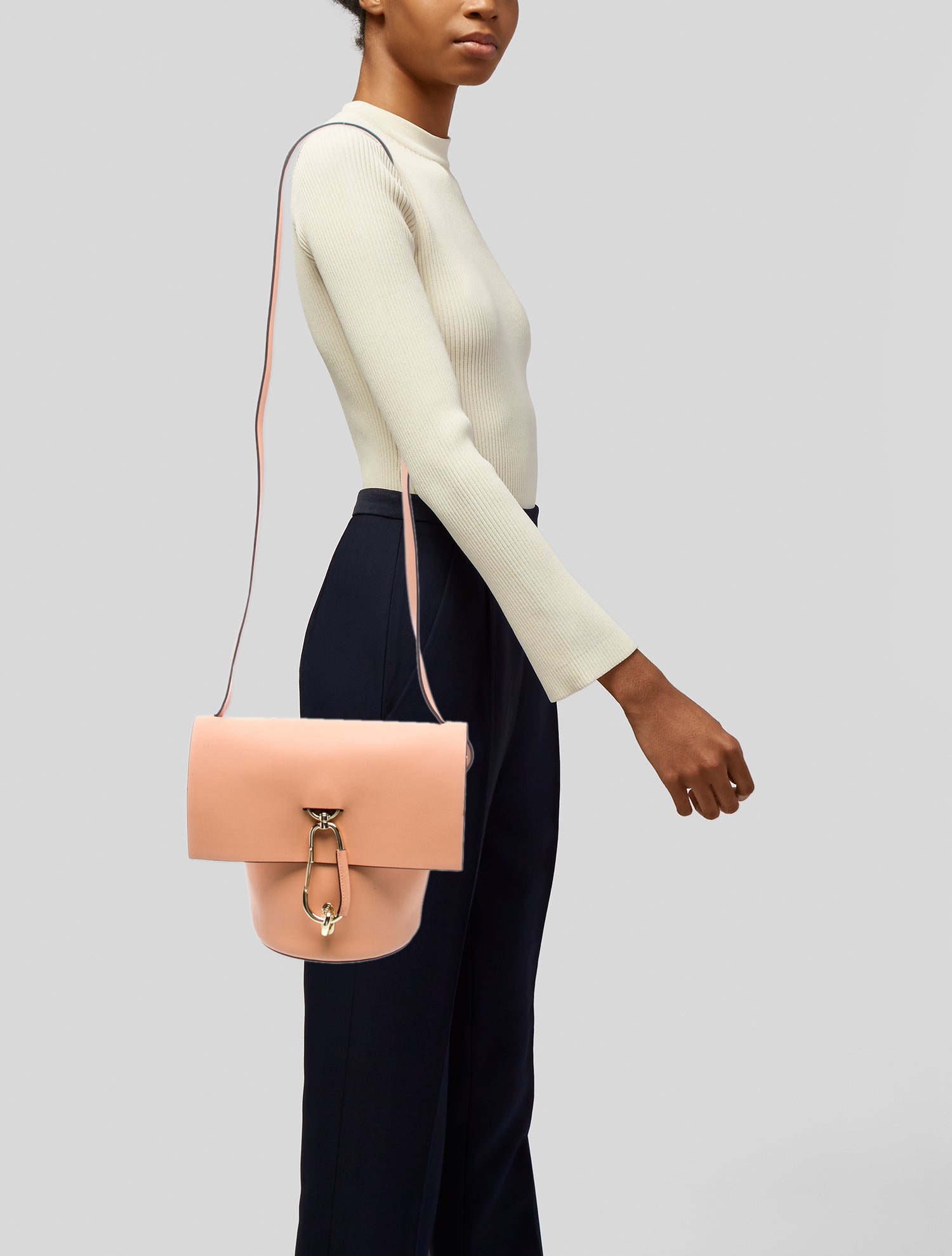 ZAC Zac Posen Leather Shoulder Bag