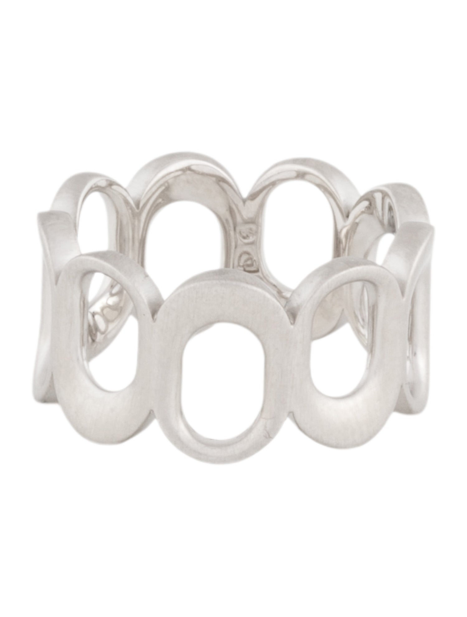 Hermès Osmose Ring, Large Model - Sterling Silver Band