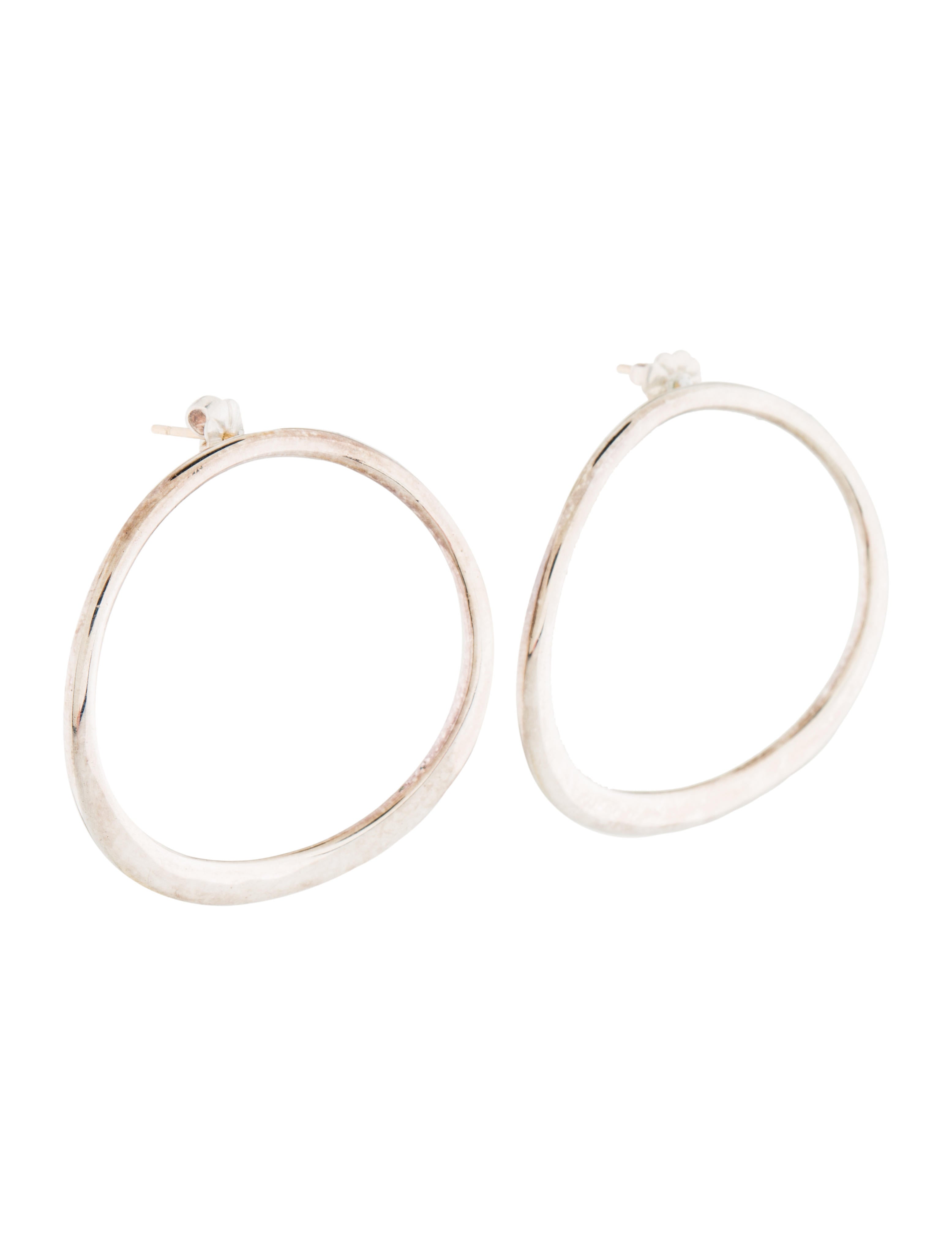 Robert Lee Morris Forward Facing Hoop Earrings Earrings WZY20191