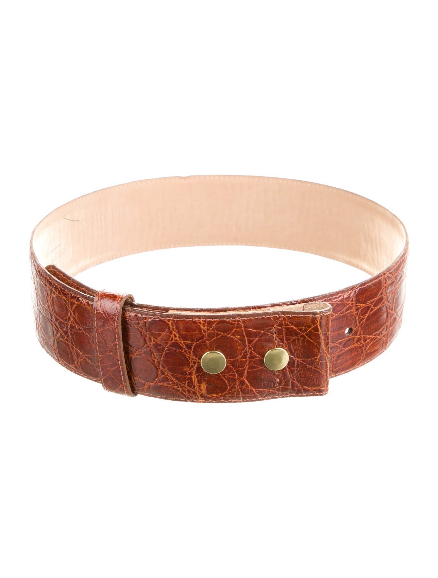 Robert Lee Morris Alligator Belt
