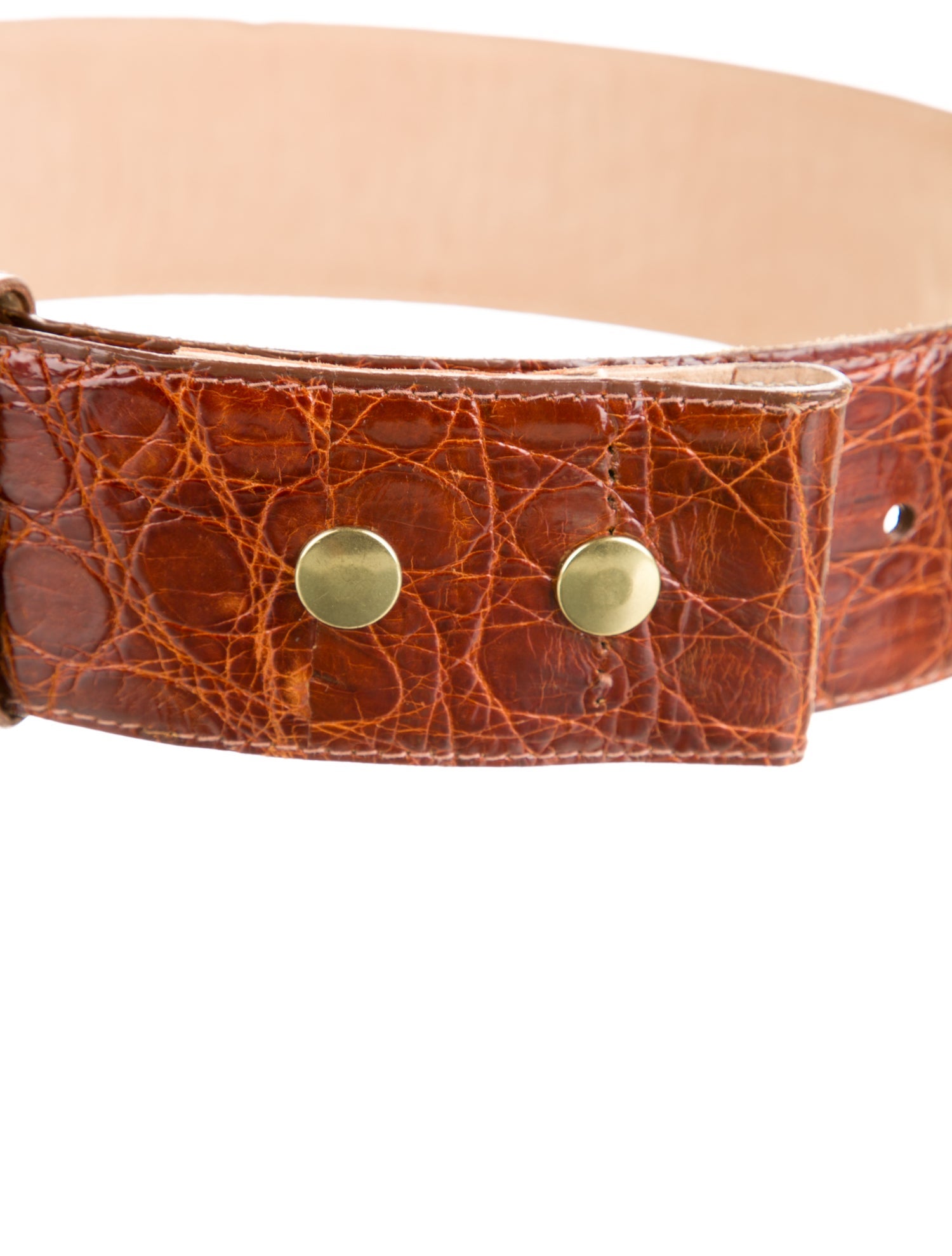 Robert Lee Morris Alligator Belt