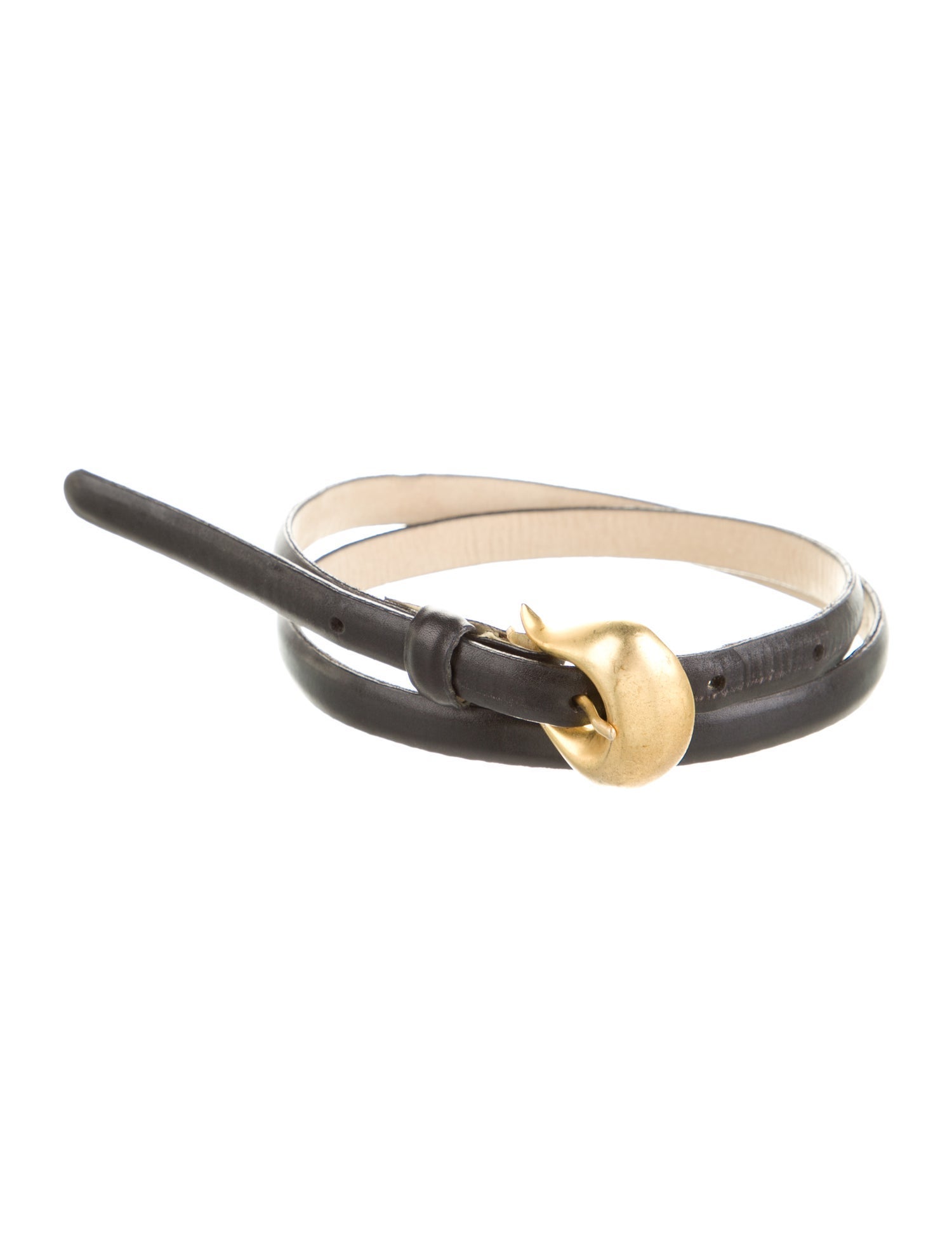 Robert Lee Morris Skinny Leather Belt