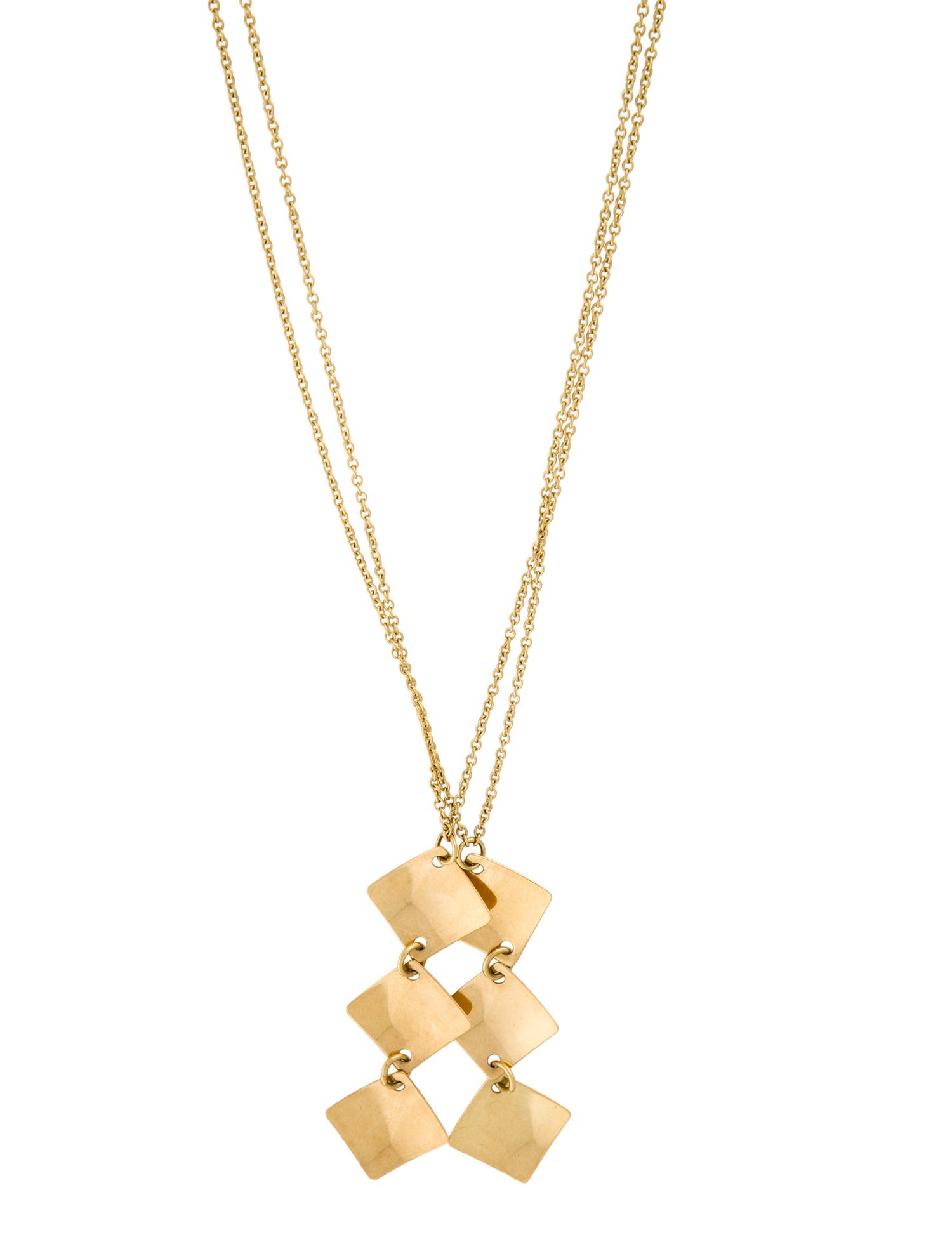 Robert Lee Morris 18K Double Strand Necklace