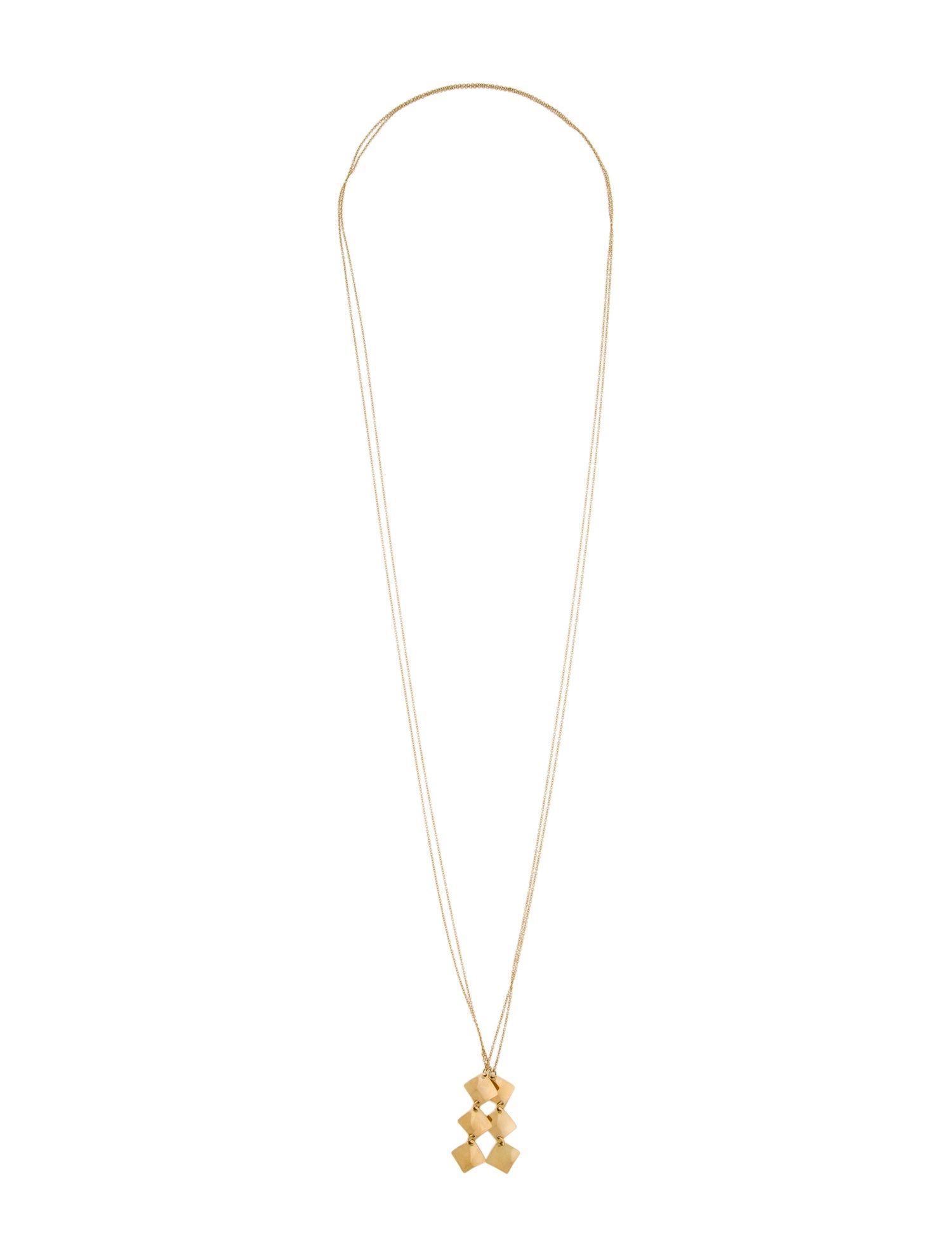 Robert Lee Morris 18K Double Strand Necklace