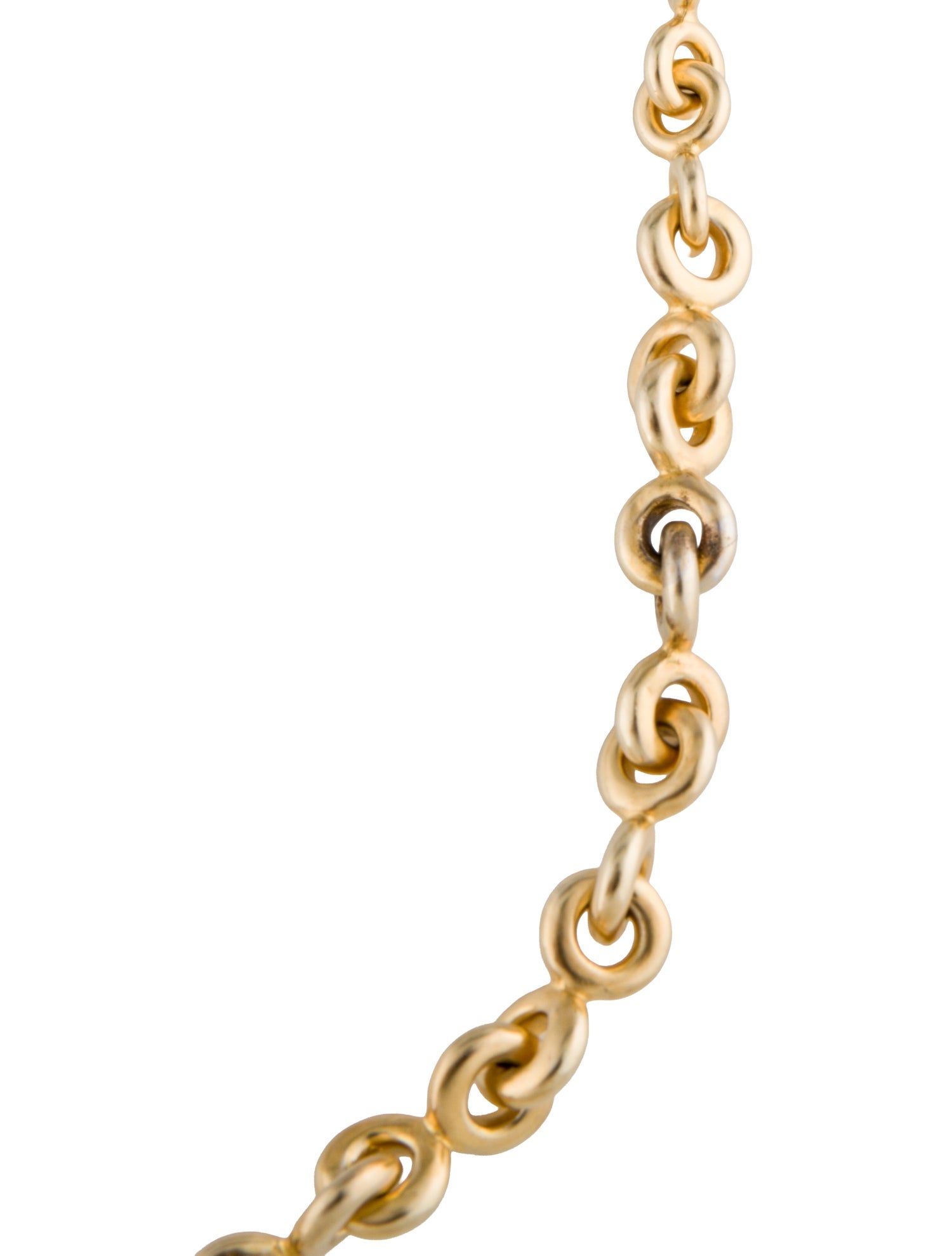 Robert Lee Morris Cirle Link Chain Necklace