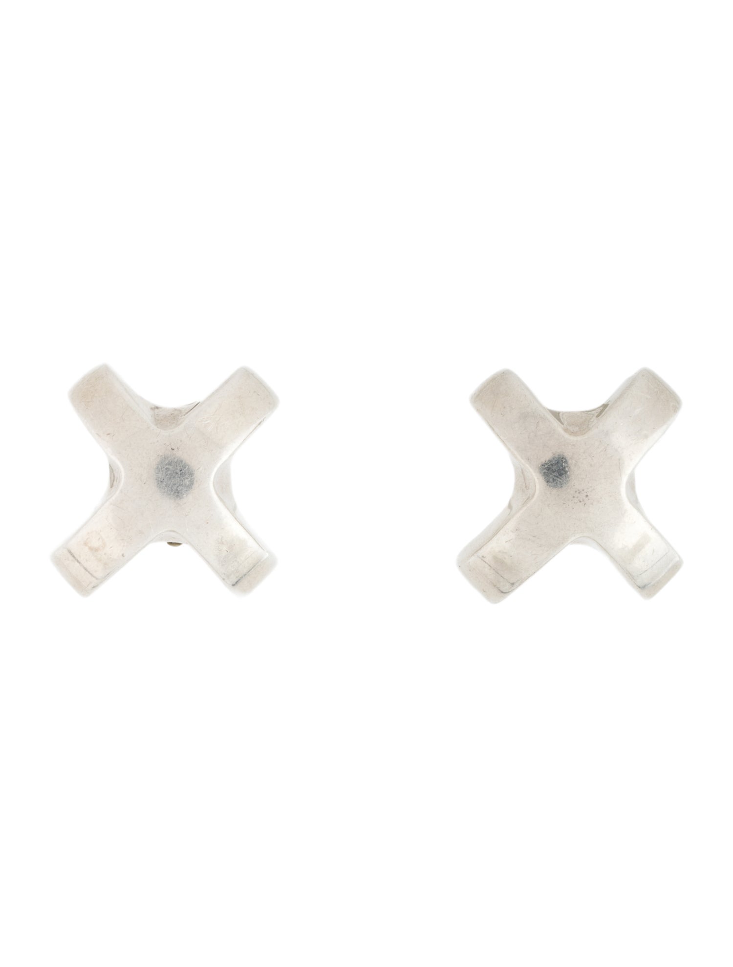 Robert Lee Morris Cross Clip-On Earrings