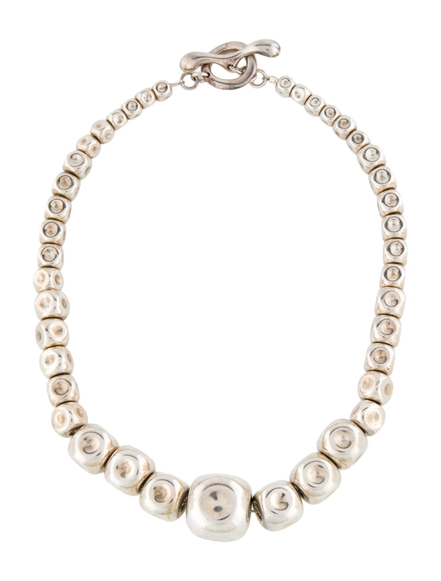 Robert Lee Morris Beaded Chain Necklace