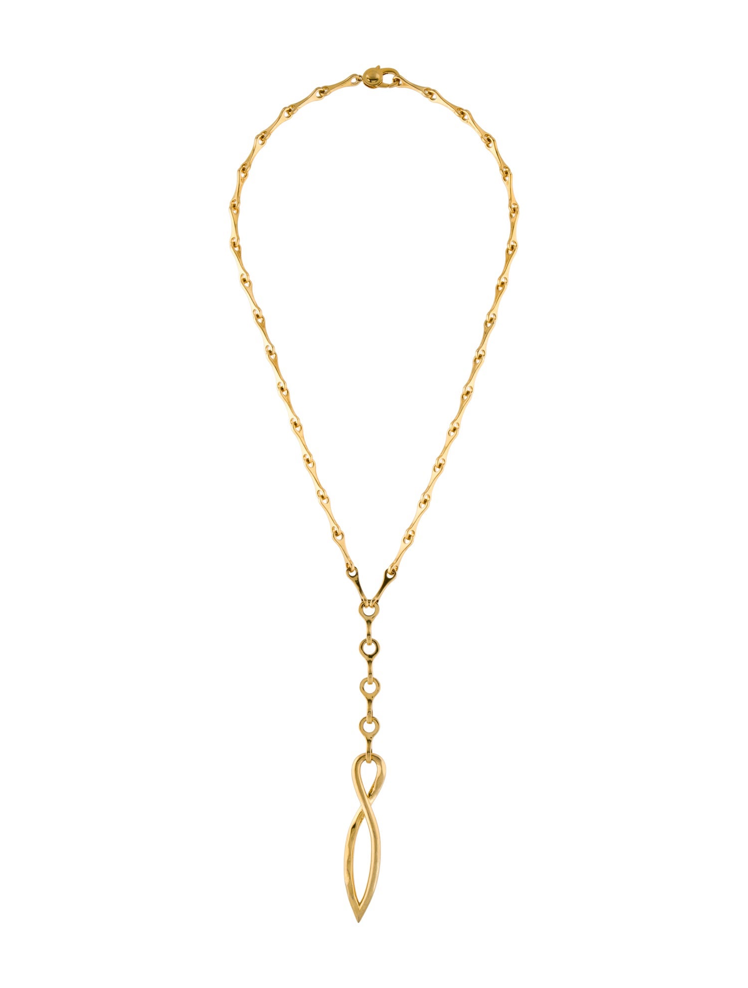 Robert Lee Morris Navette Lavalier Necklace
