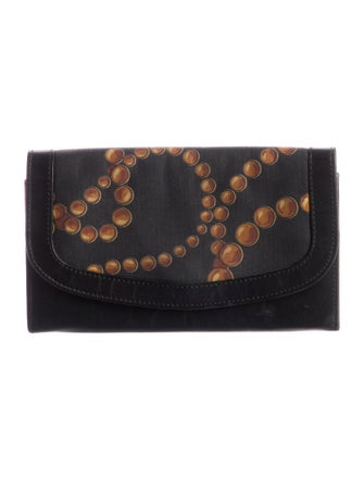 Robert Lee Morris Leather Printed Wallet