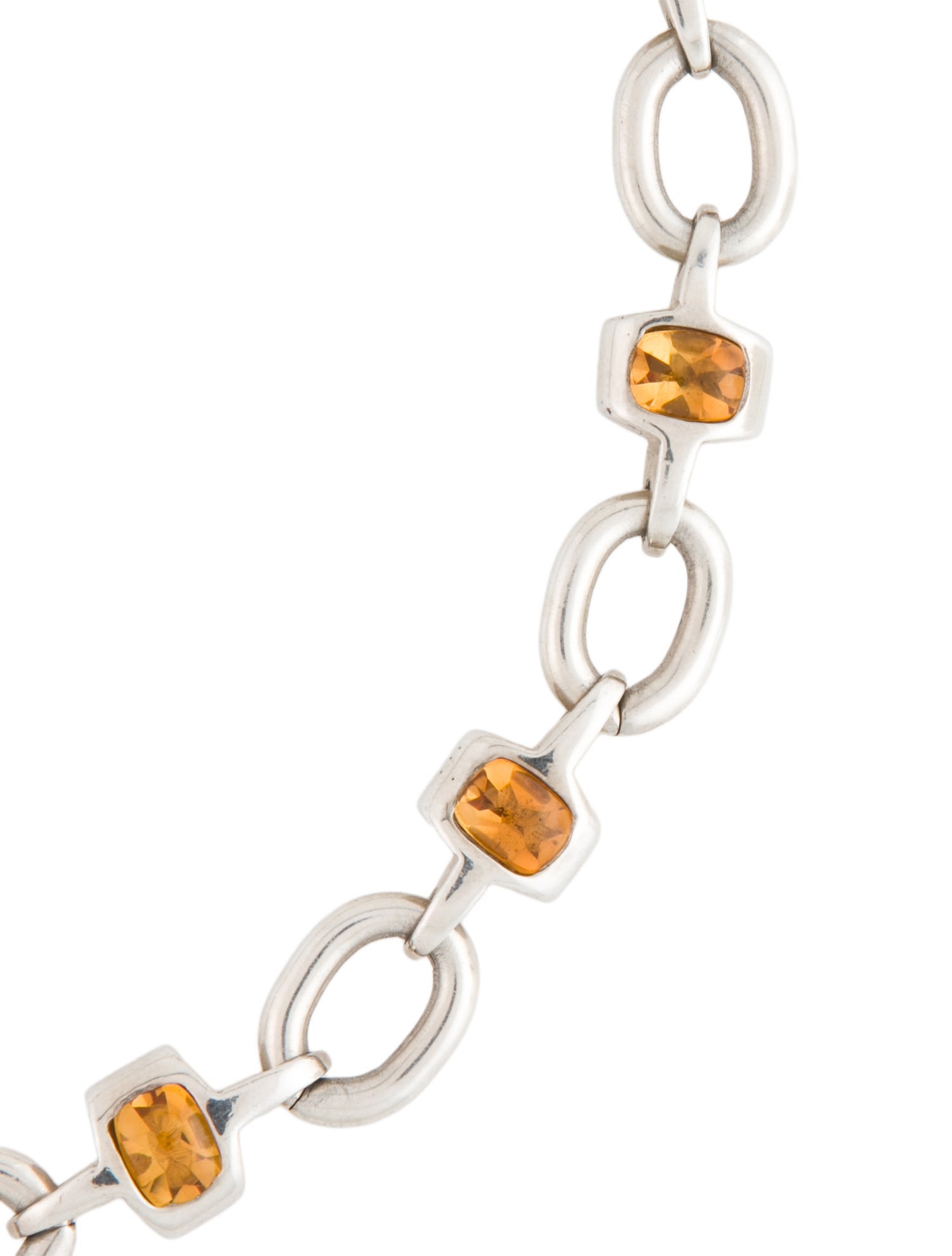 Robert Lee Morris Citrine Collar Necklace