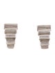 Robert Lee Morris Tappered layered clip on earrings