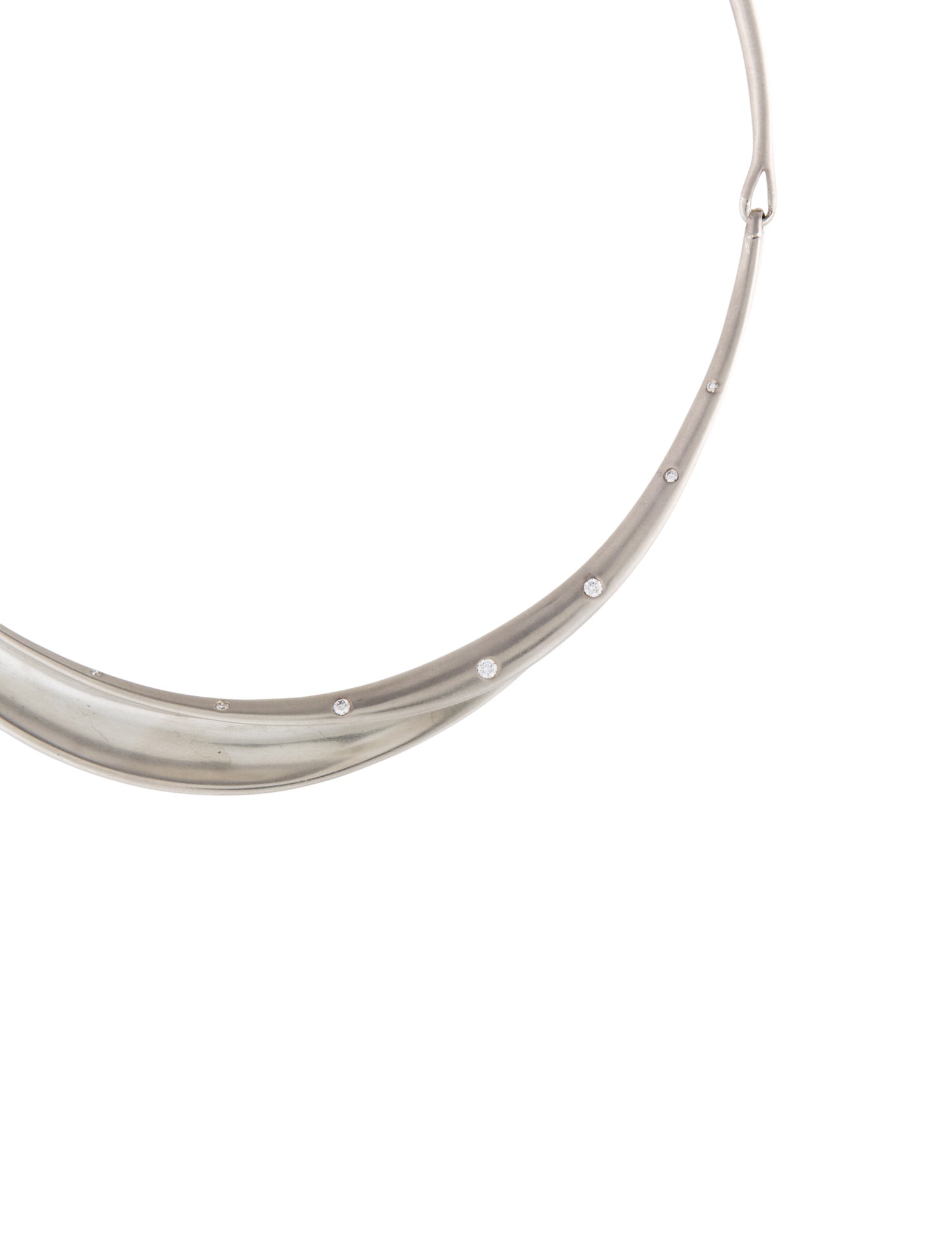 Robert Lee Morris Diamond Collar Necklace