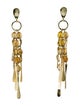 Robert Lee Morris 18K Citrine Chandelier Earrings