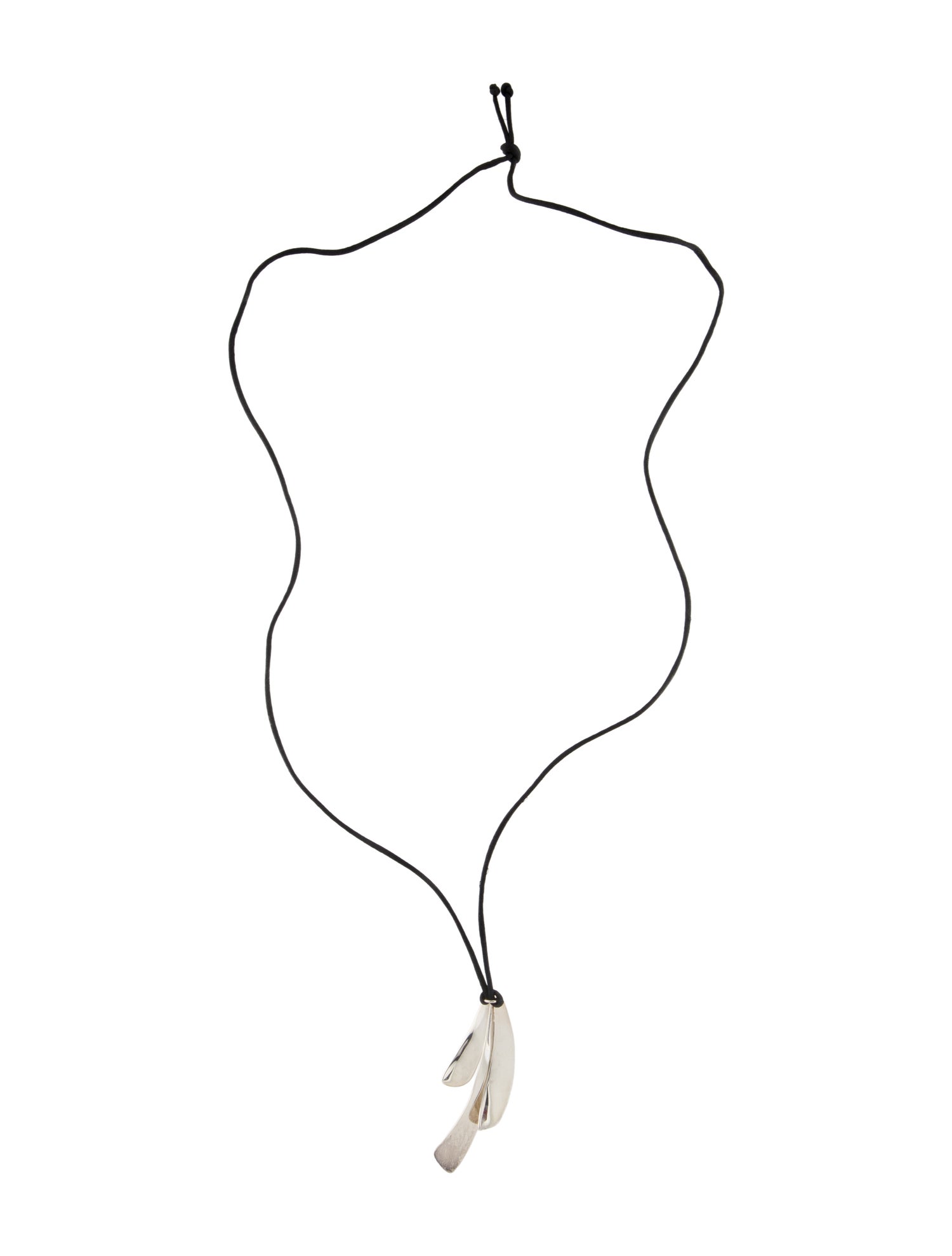 Robert Lee Morris Cord Pendant Necklace