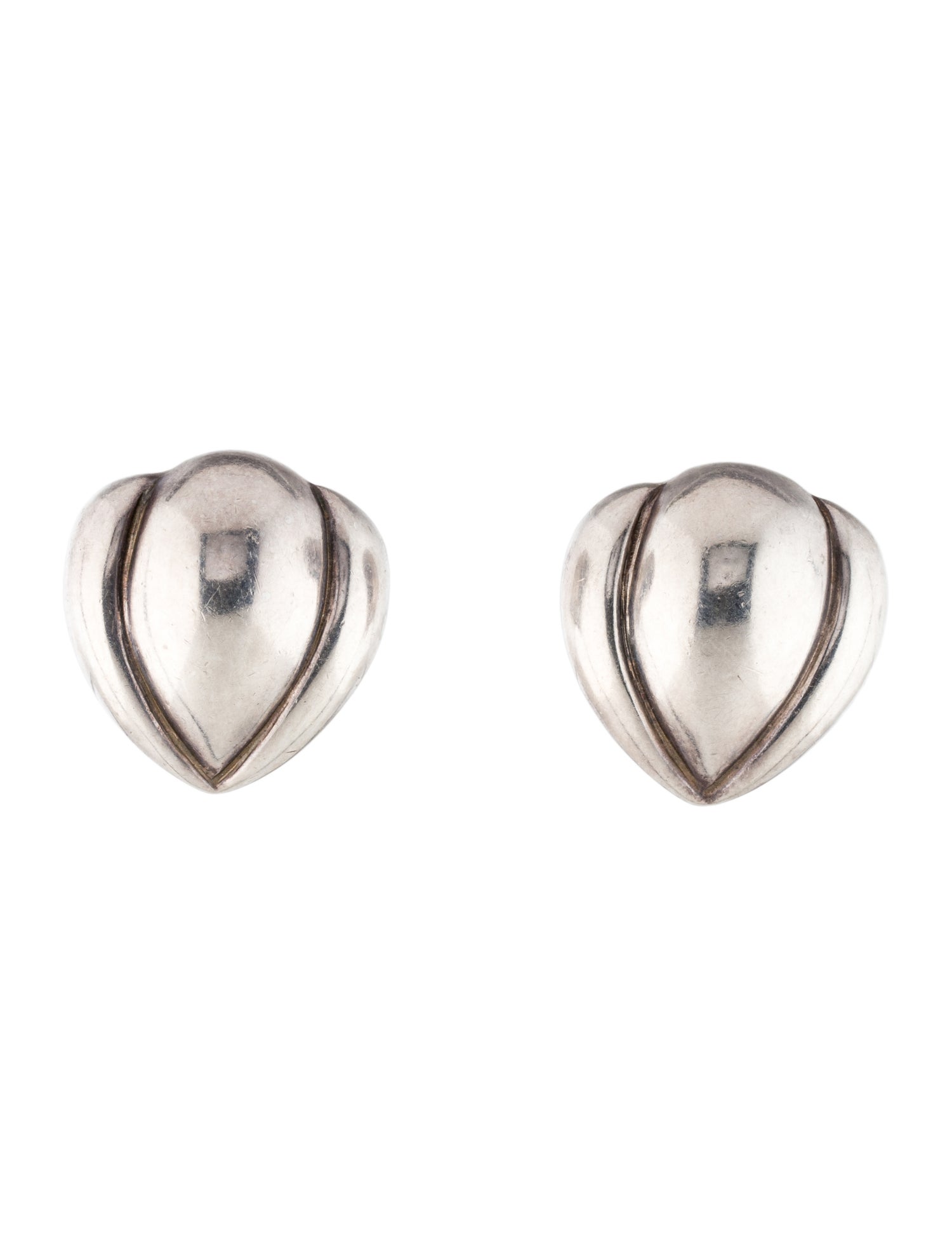 Robert Lee Morris Fluted Clip-On Earrings
