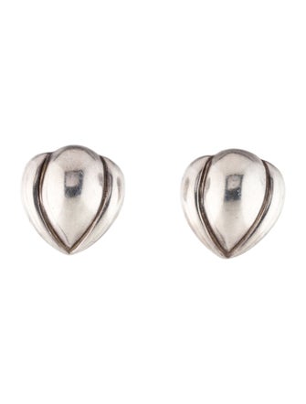 Robert Lee Morris Fluted Clip-On Earrings