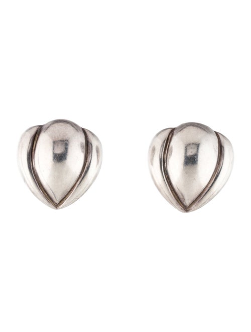 Robert Lee Morris Fluted Clip-On Earrings
