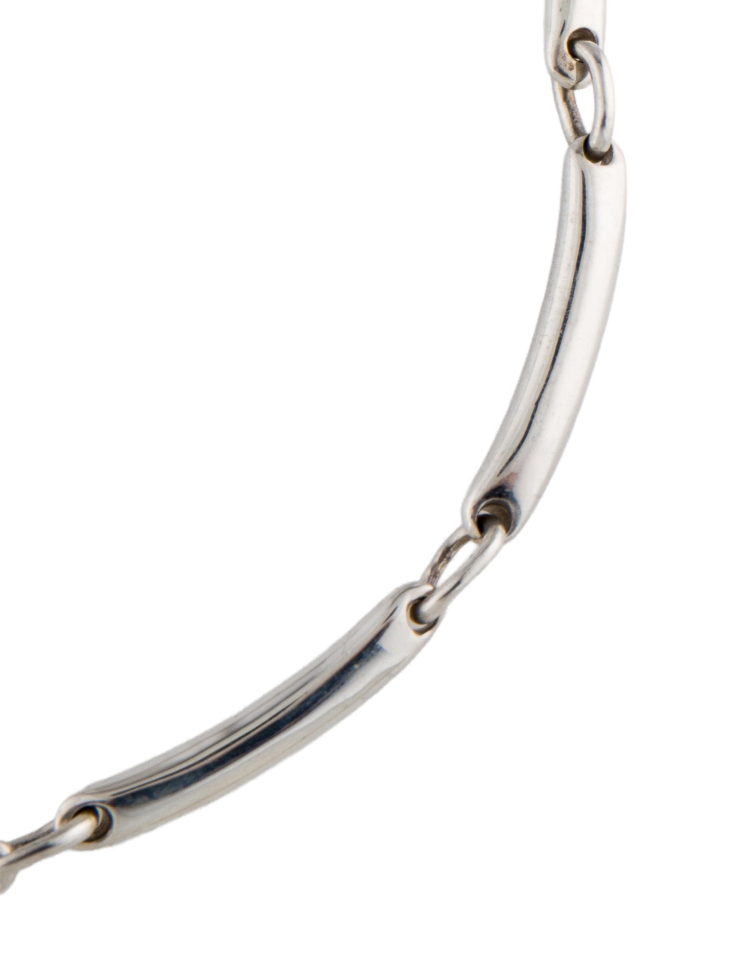 Robert Lee Morris Curved Bar Link Chain Necklace