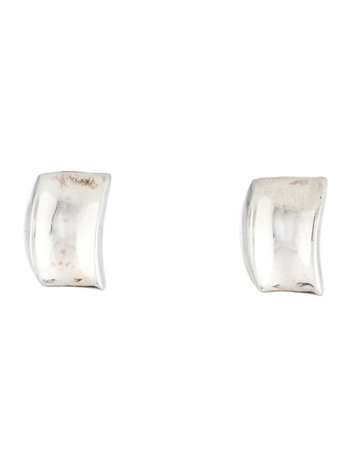 Robert Lee Morris Sculptured Rectangle Stud Earrings