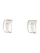 Robert Lee Morris Sculptured Rectangle Stud Earrings