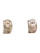 Robert Lee Morris Sculptured Rectangle Stud Earrings
