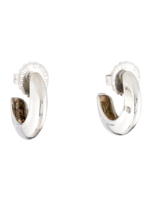 Robert Lee Morris Curved Hoop Earrings